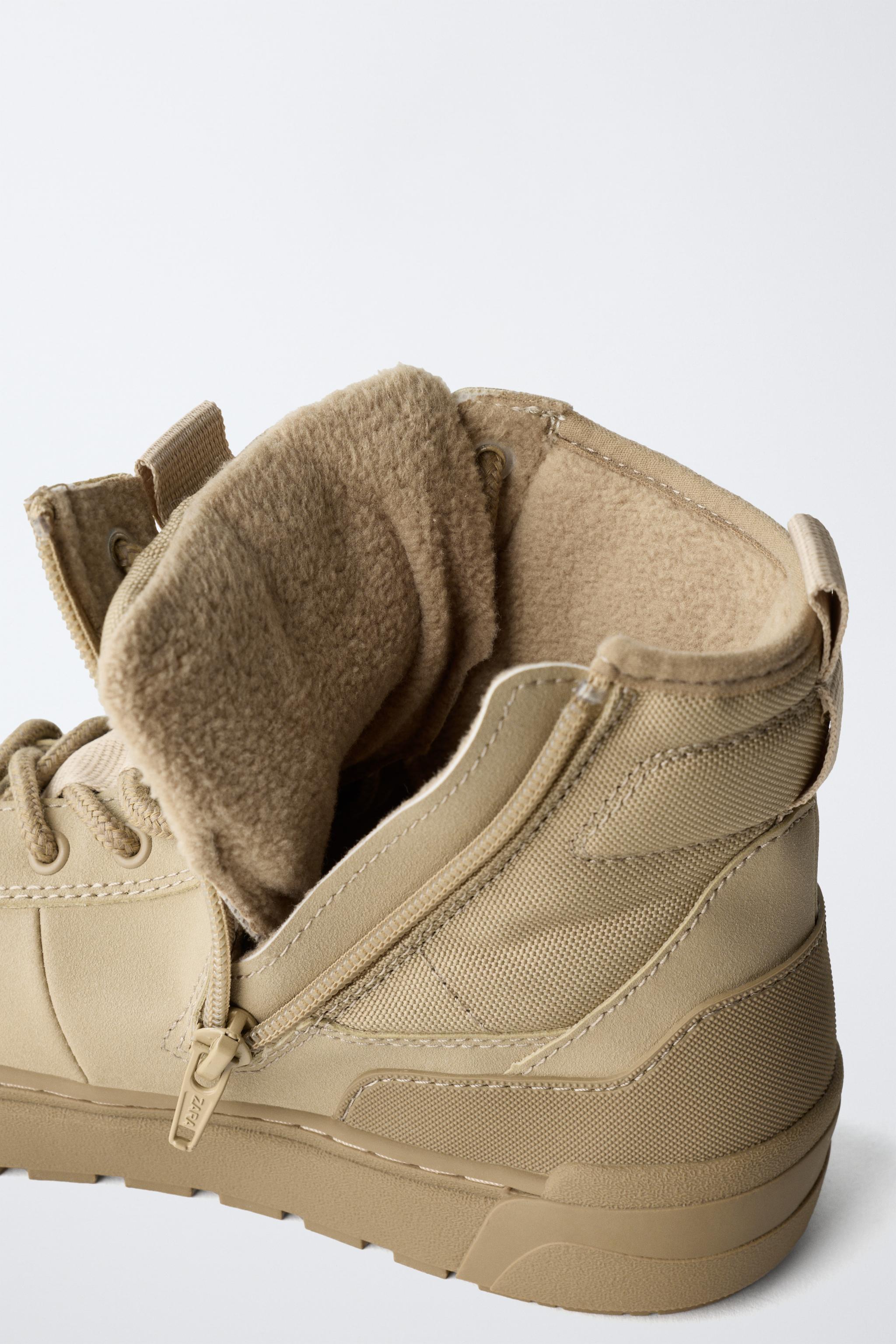 TECHNICAL HIGH-TOP SNEAKERS